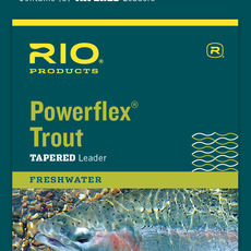 Rio Freshwater Leaders Powerflex Trout Leader Selection · 3x · 9 ft · Clear