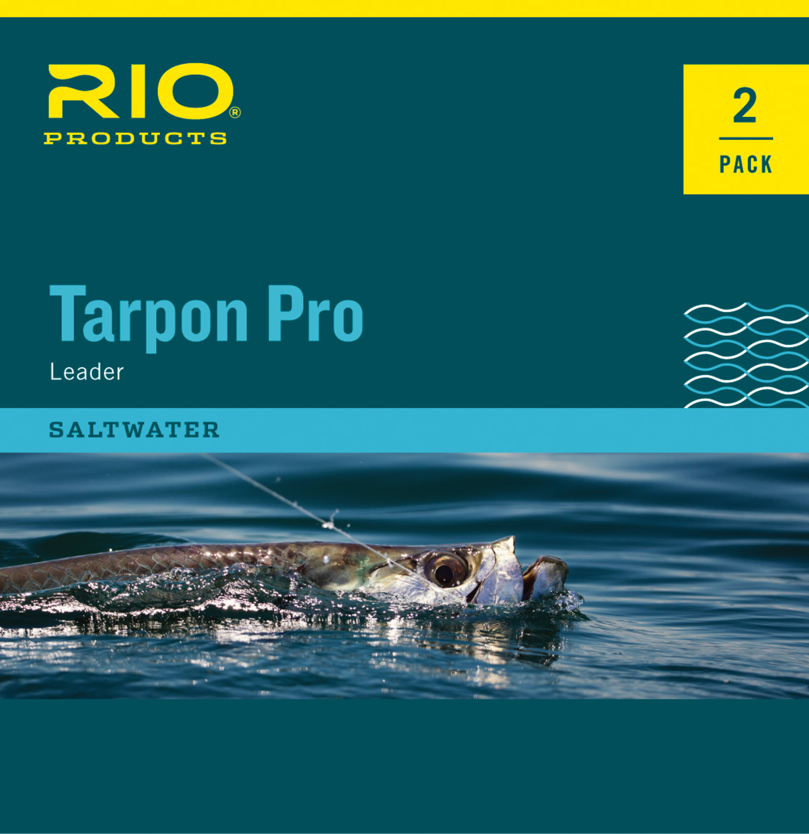 Rio Saltwater Leaders Tarpon Pro 20lb Class - 2 Pack · 60 lbs · 10 ft