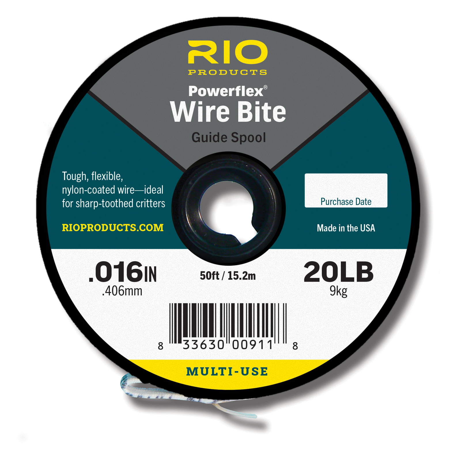 Rio Saltwater Powerflex Wire Bite Tippet · 20 lb · 15 ft