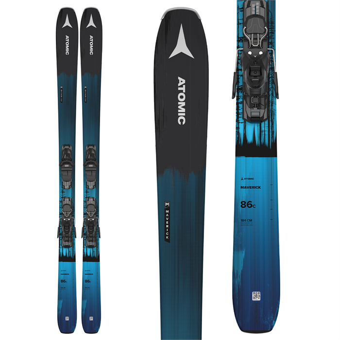 Atomic Maverick 86 C R Skis with M10 Bindings · 2022 · 169 cm
