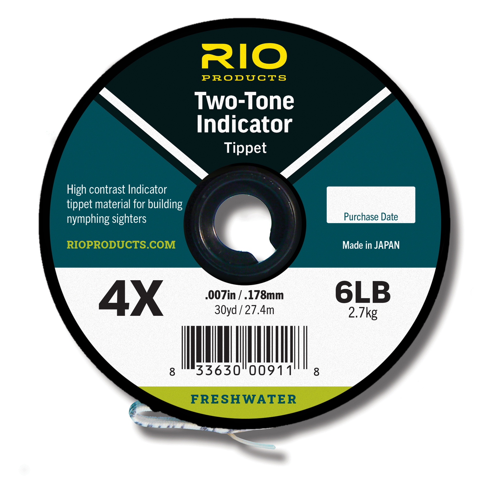 Rio Freshwater 2-Tone Indicator Tippet · 1x · 90 ft