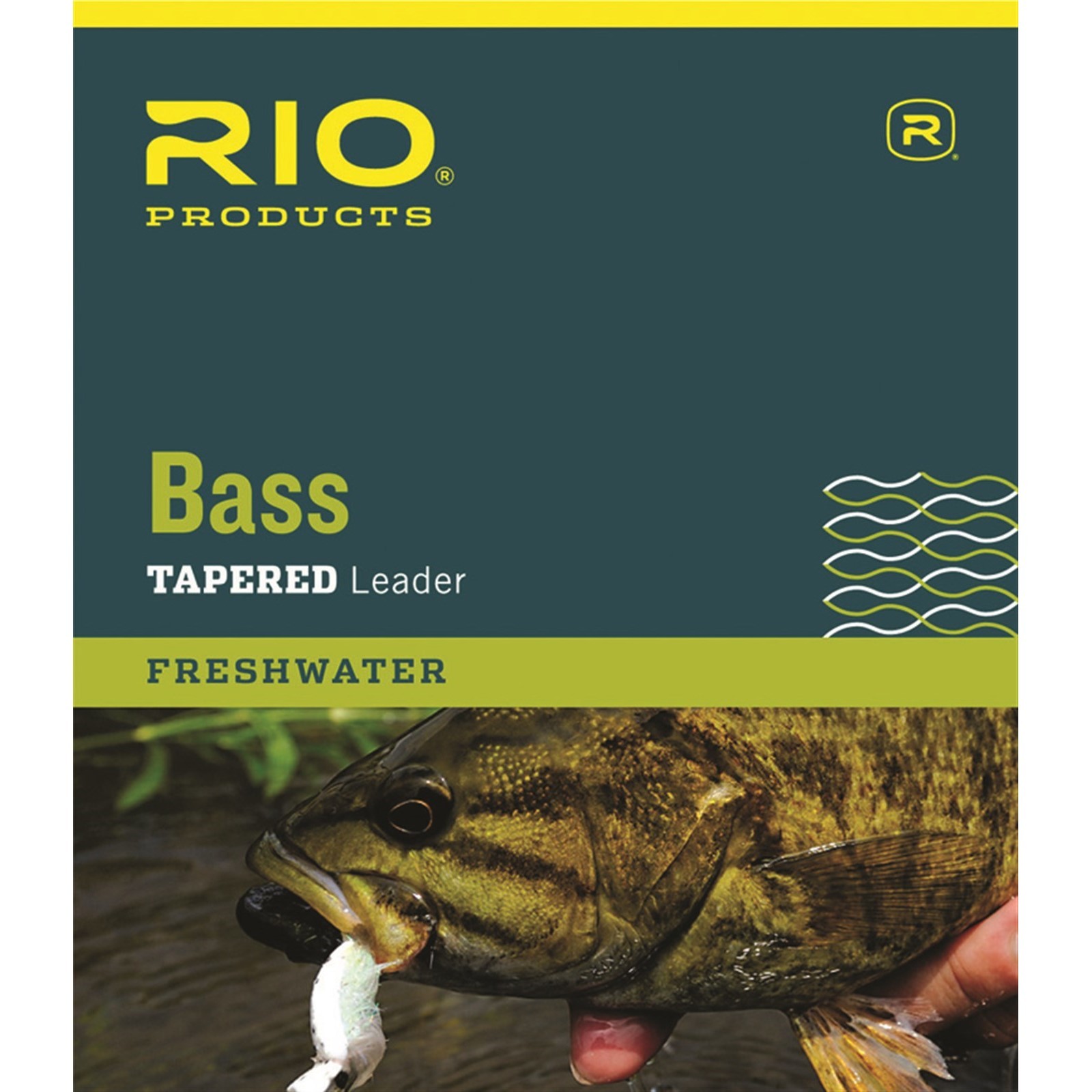 Rio Freshwater Leader Bass 3-Pack · 12 lbs · 9 ft