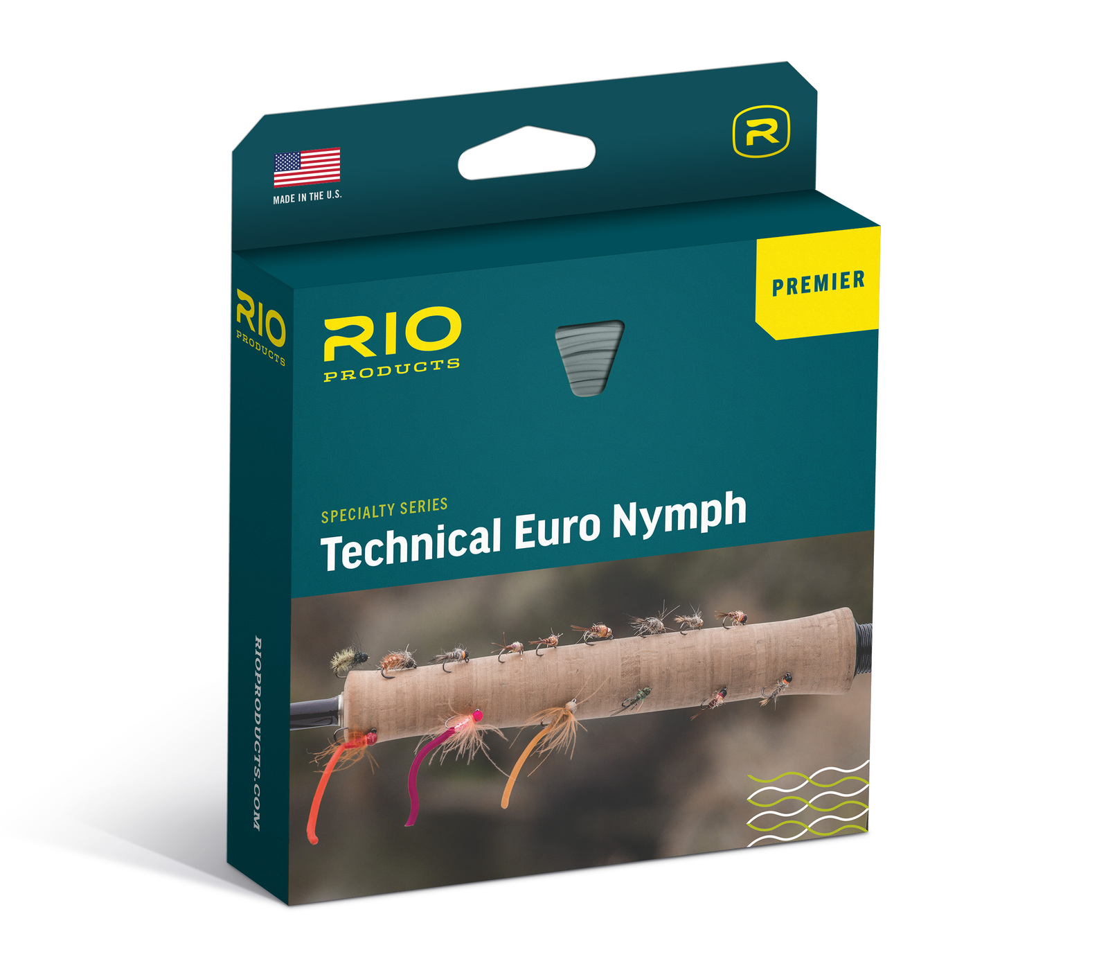 Rio Freshwater Specialty Series Technical Euro Nymph · WF · 2-5wt · Floating · Yellow